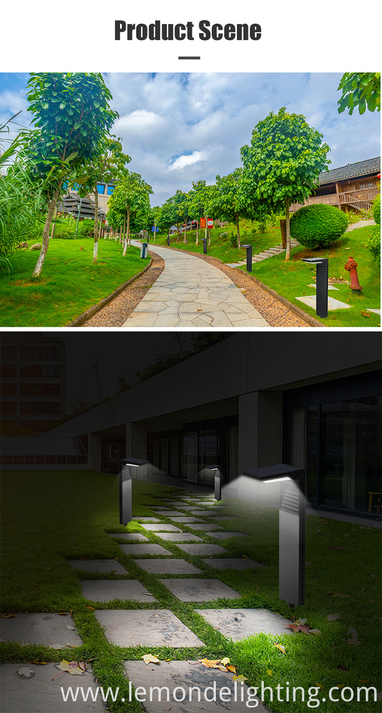 Motion Sensor Outdoor Solar Led Lamp